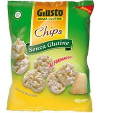 GIUSTO S/GLUT CHIPS FORMAGGIO