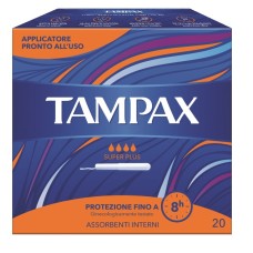 TAMPAX BLUE BOX SUPER PLUS 20