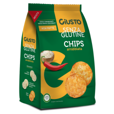 GIUSTO S/G CHIPS ARRABBIATA40G