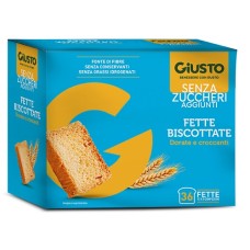 GIUSTO S/ZUCCH FETTE BISC 300G