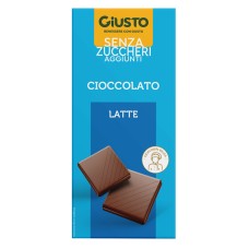 GIUSTO S/ZUCCH CIOC LATTE 85G