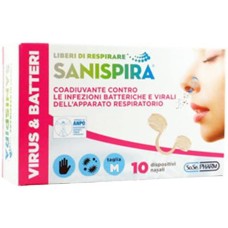 SANISPIRA Virus&Batteri M 10pz