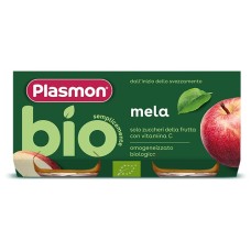 PLASMON OMOG MELA BIO 2X80G
