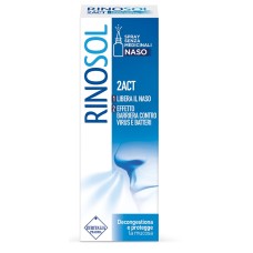 RINOSOL 2ACT SPRAY NASALE 15ML