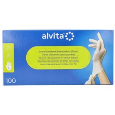 Alvita Guanti Lattice L 100pz