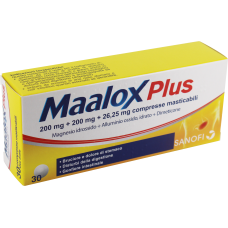 Maalox Plus*30cpr Mast