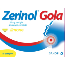 ZERINOL*Gola Limone 18 Past.